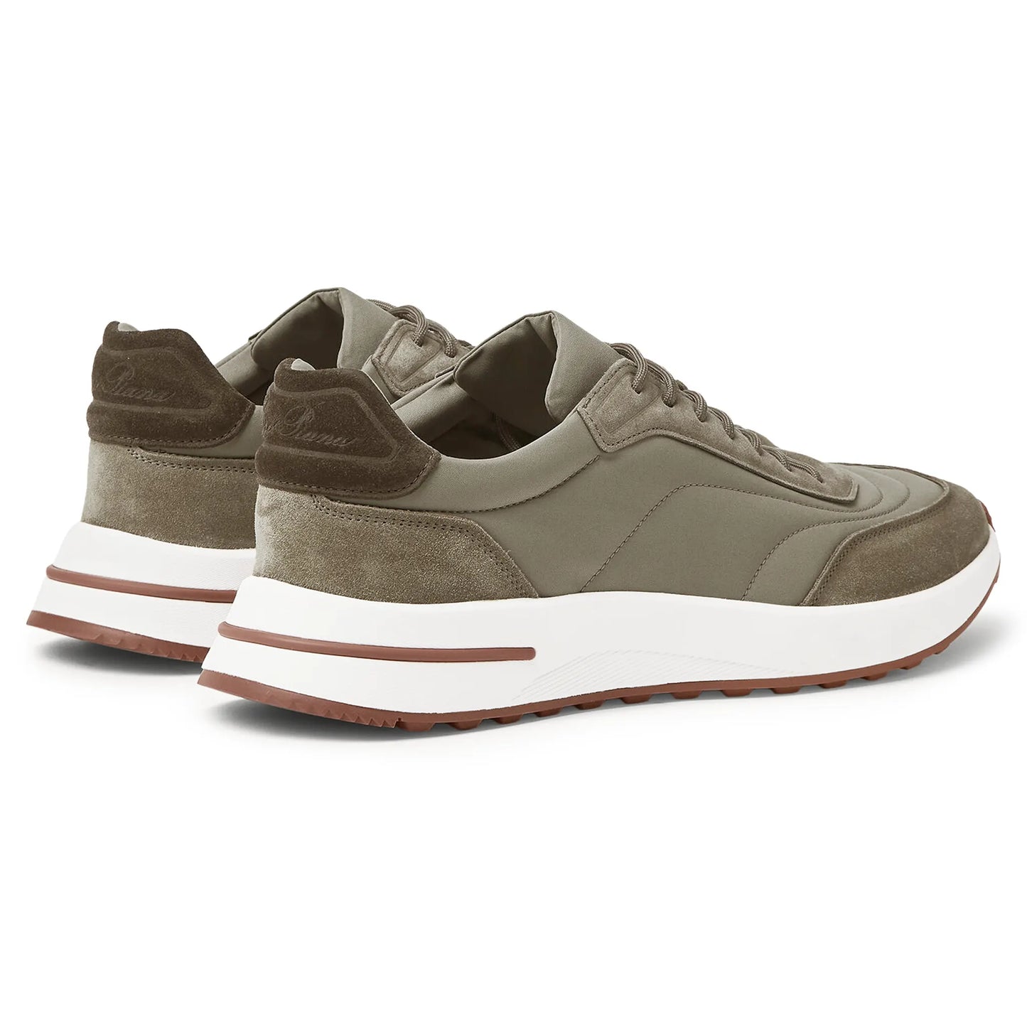 Loro Piana Week End Walk Tobacco Sneaker