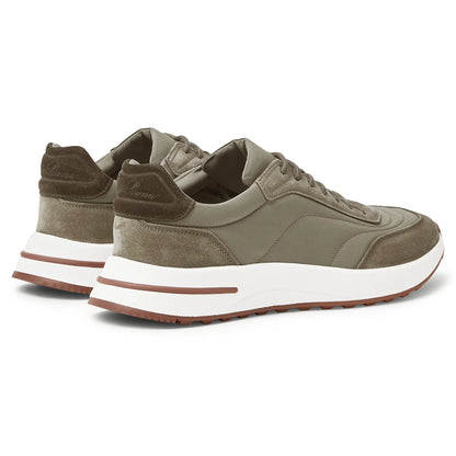 Loro Piana Week End Walk Tobacco Sneaker