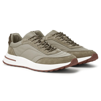 Loro Piana Week End Walk Tobacco Sneaker