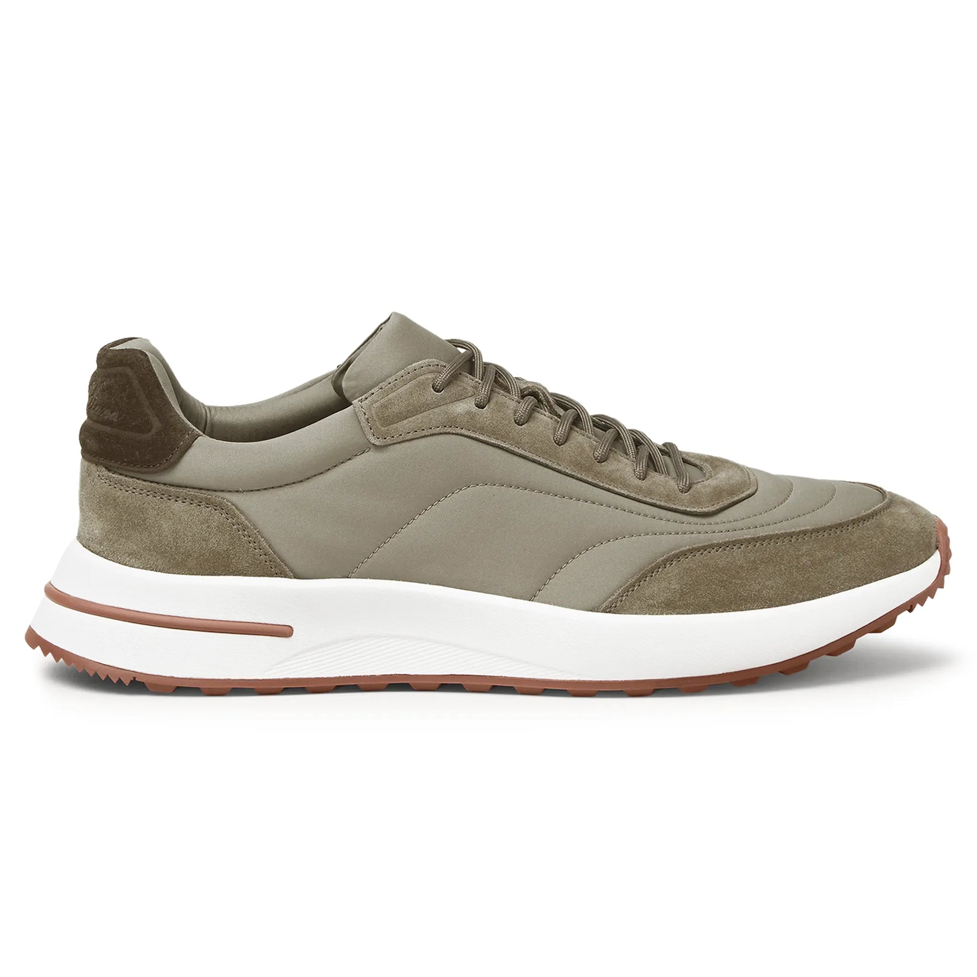 Loro Piana Week End Walk Tobacco Sneaker