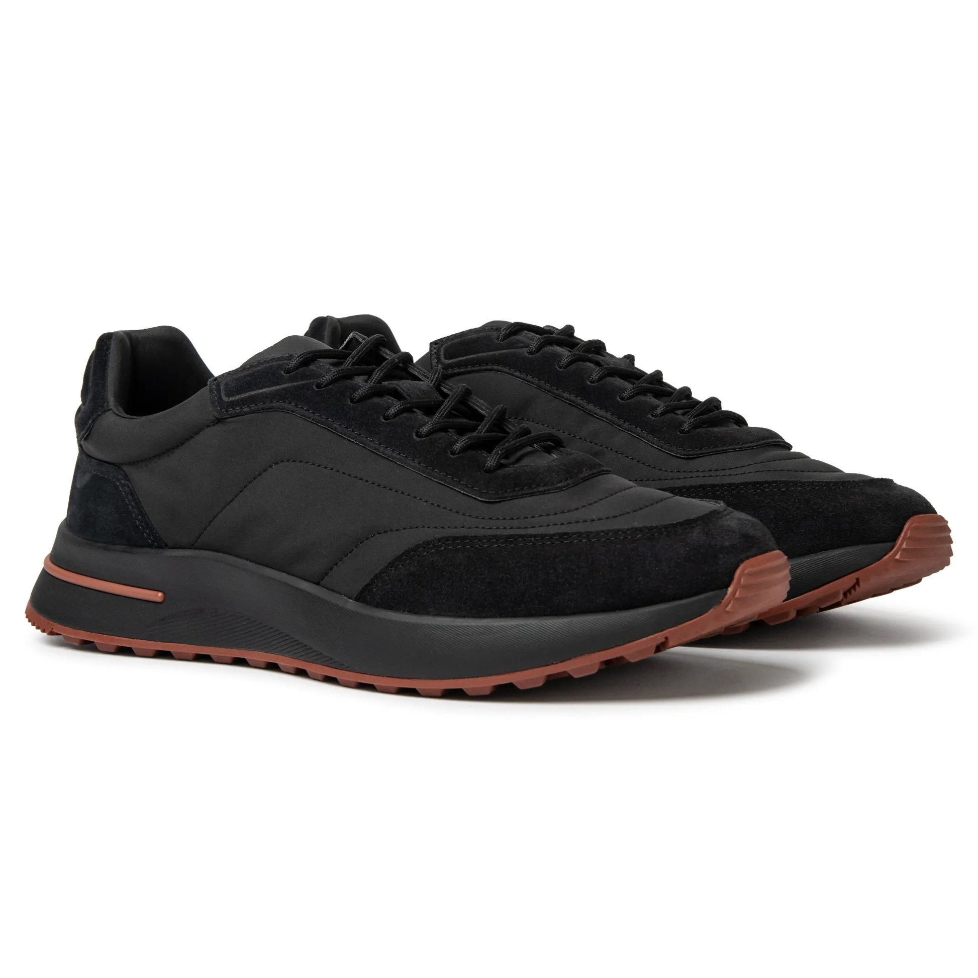 Loro Piana Week End Walk Triple Black Sneaker
