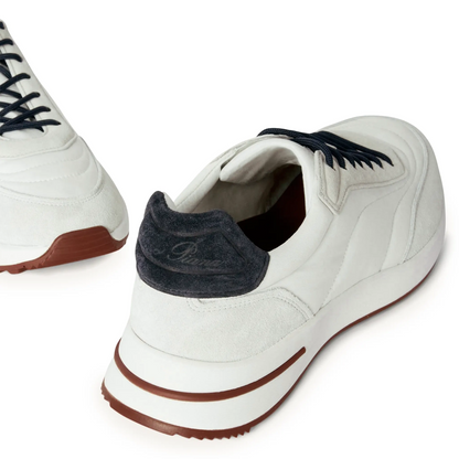 Loro Piana Week End Walk White Sneaker