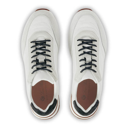 Loro Piana Week End Walk White Sneaker