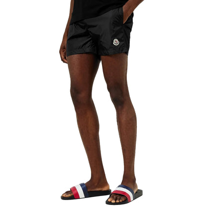 Moncler Basile Black Sliders