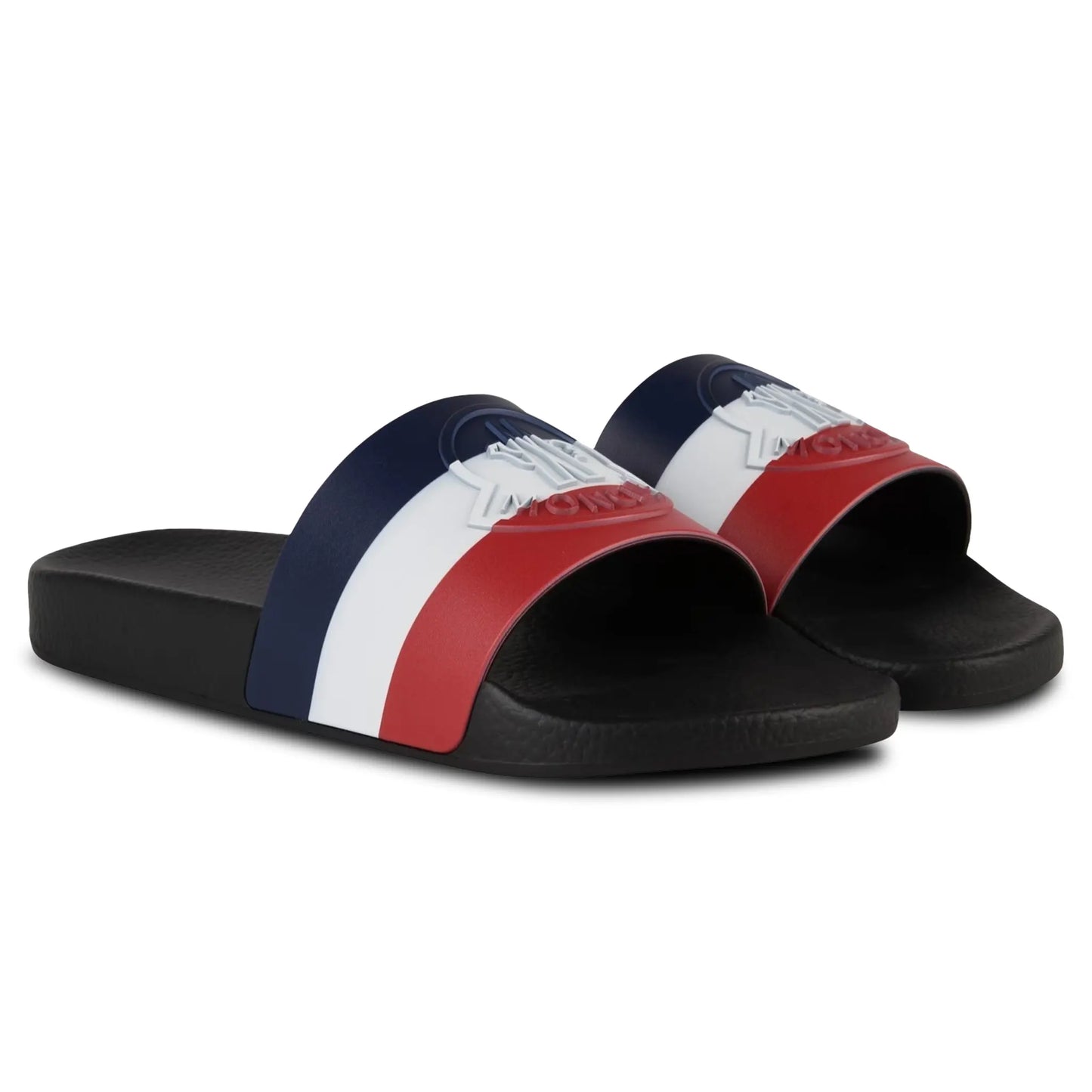 Moncler Basile Black Sliders