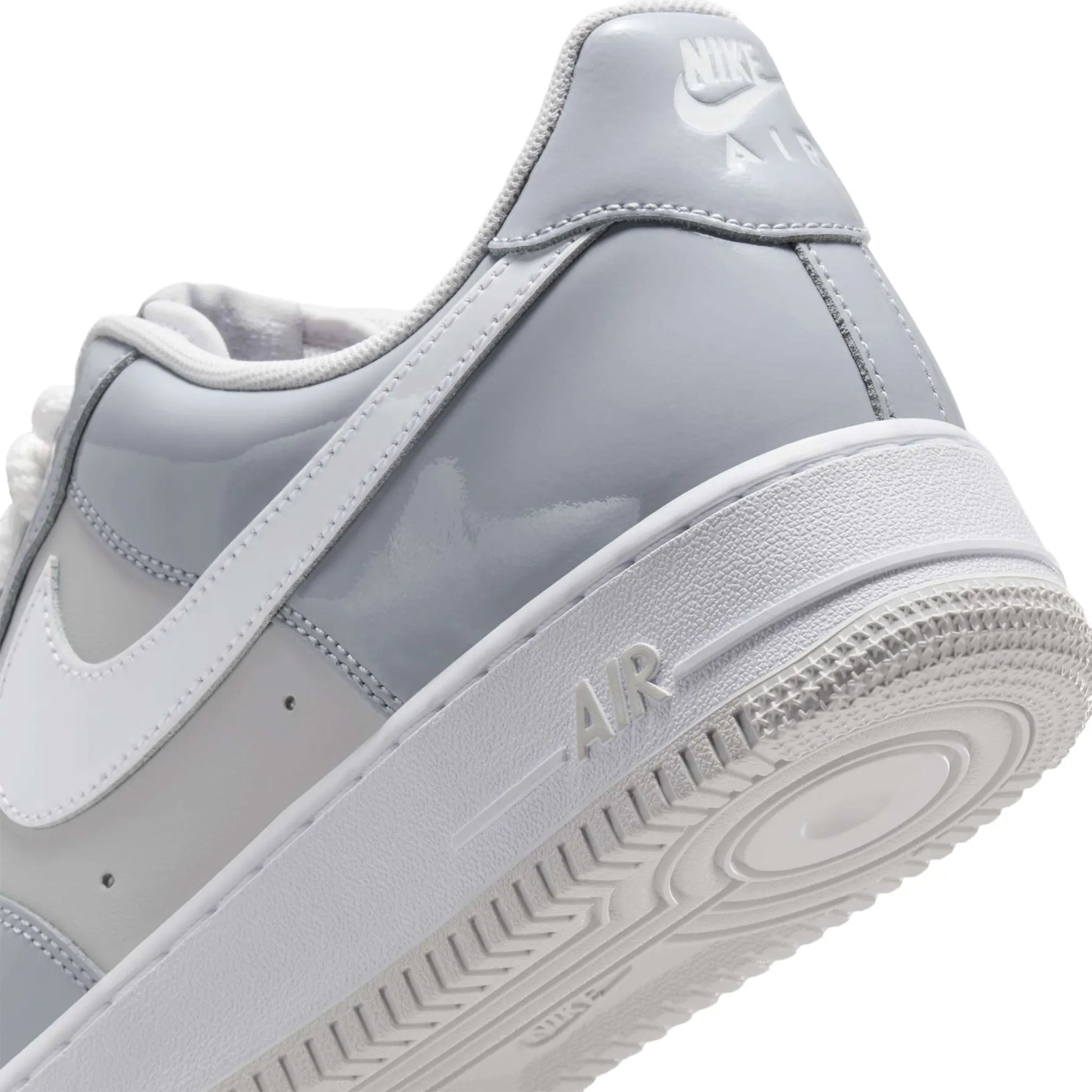 Nike Air Force 1 Low '07 LV8 Wolf Grey Patent