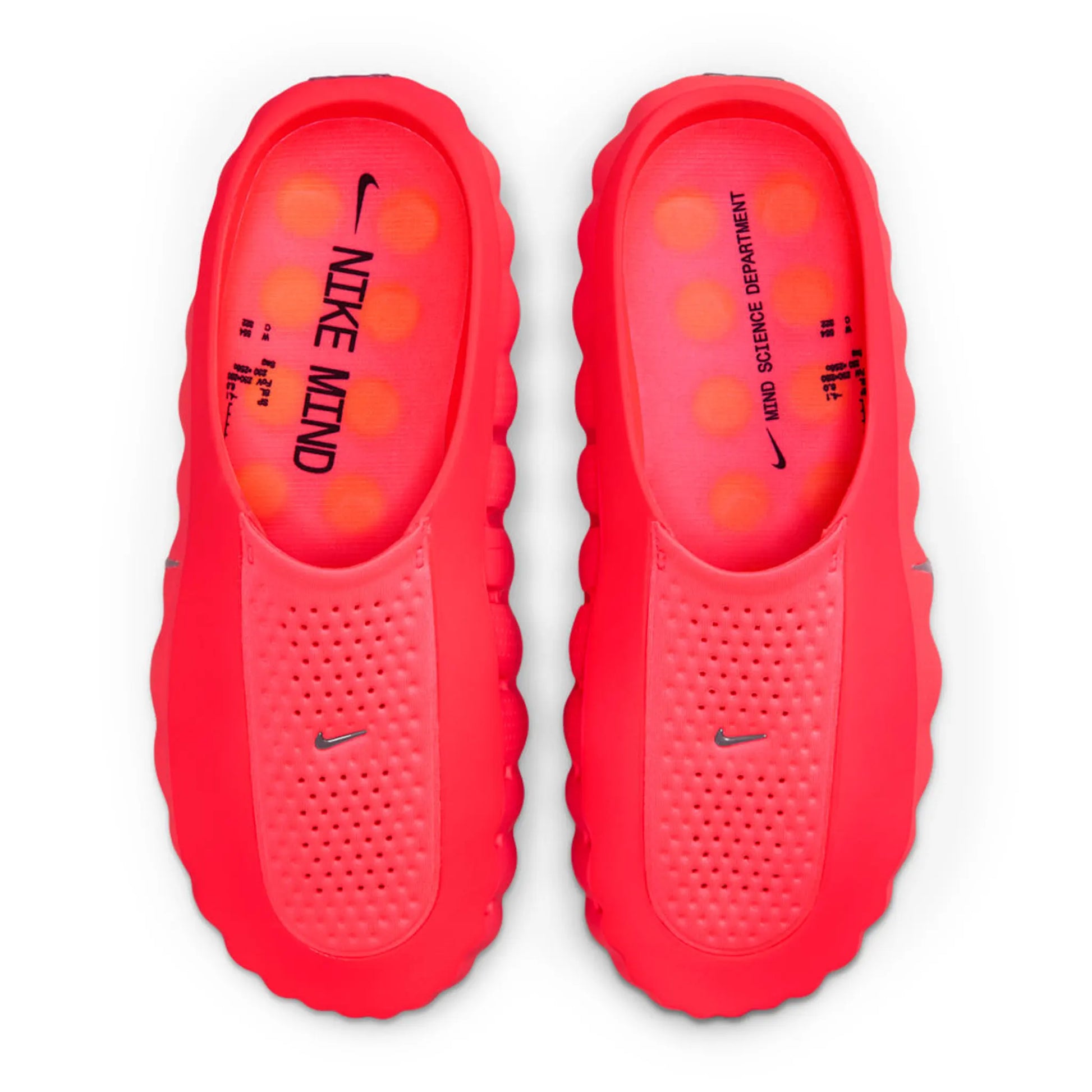 Nike Mind 001 Pregame Solar Red Mules