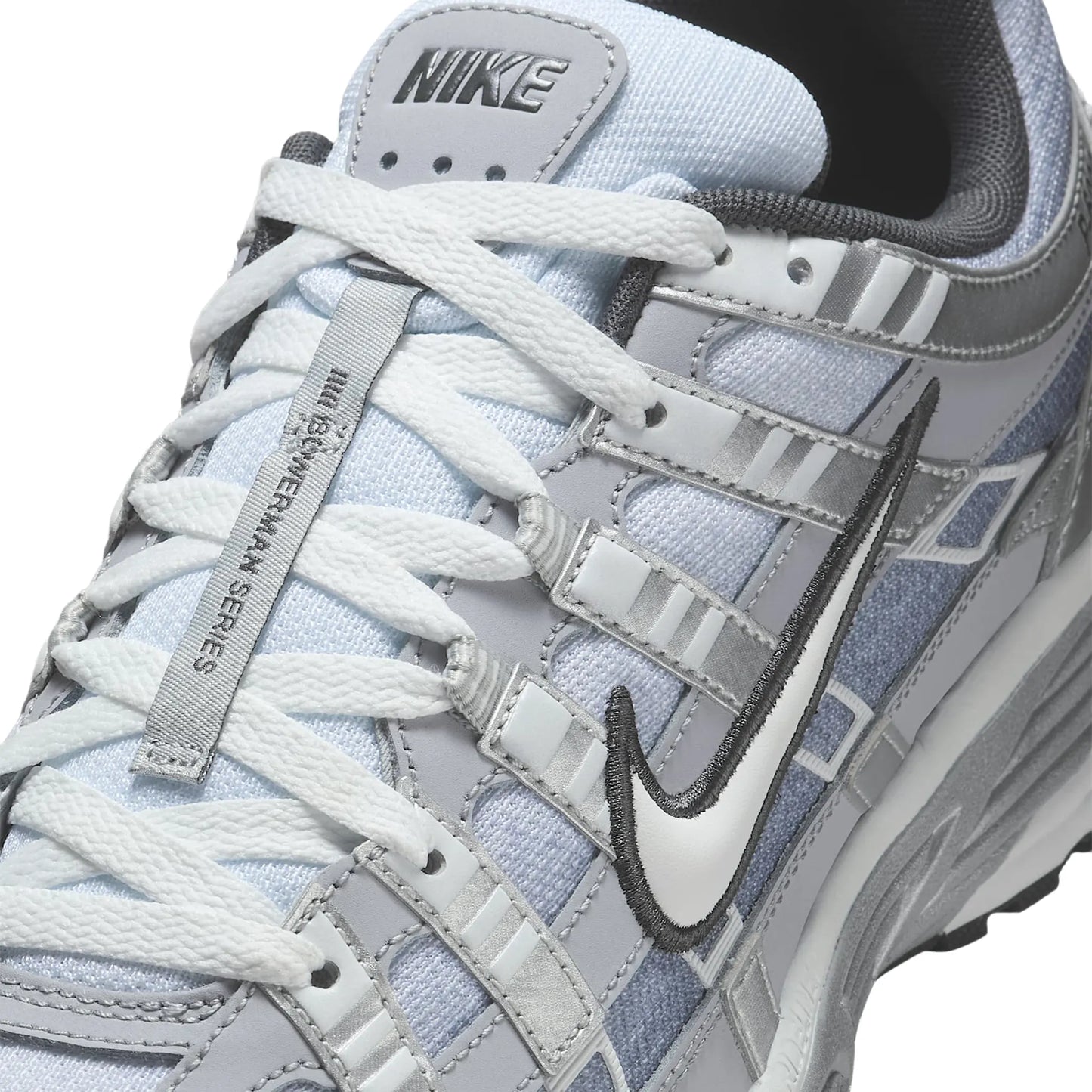 Nike P-6000 Metallic Silver Summit Wolf Grey