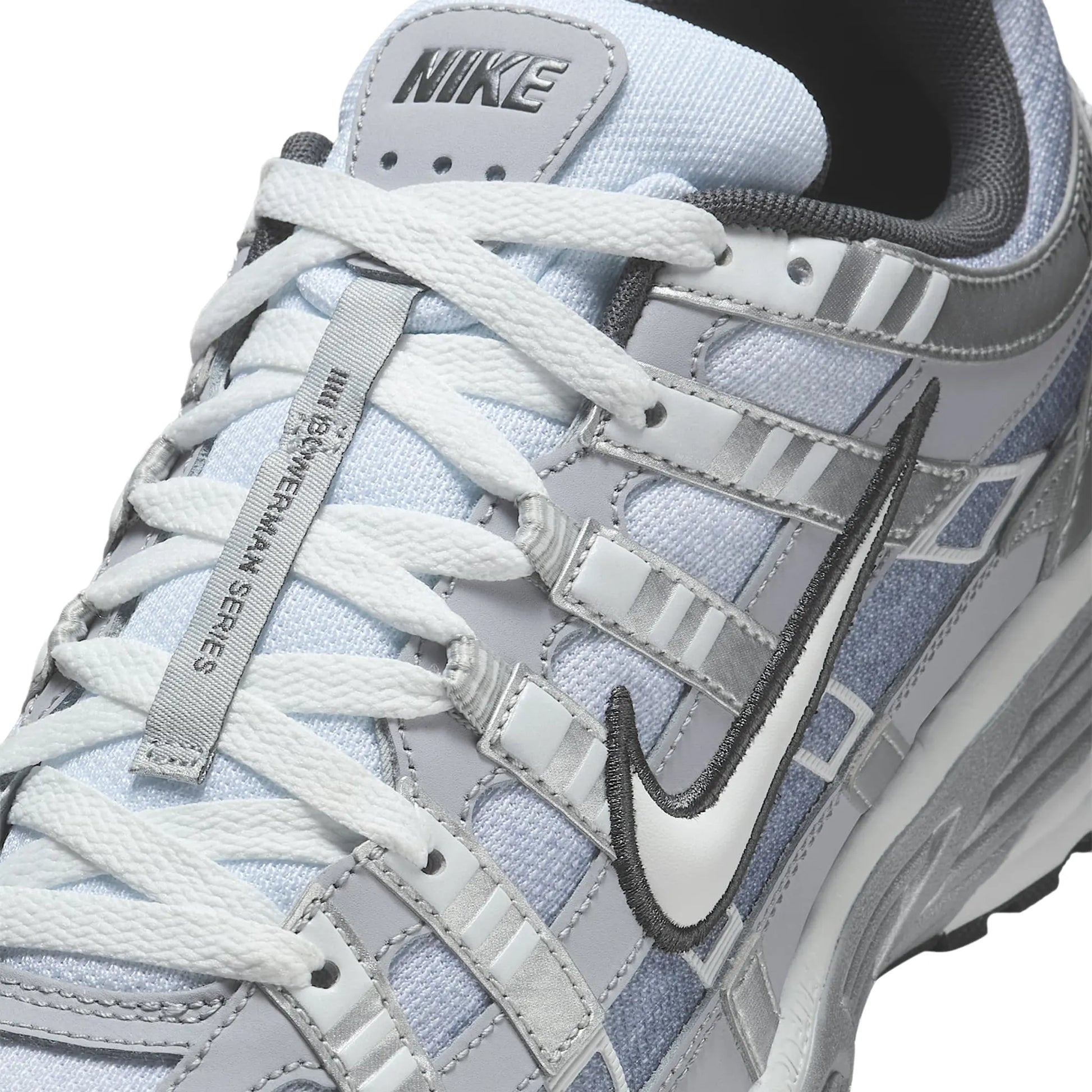 Nike P-6000 Metallic Silver Summit Wolf Grey