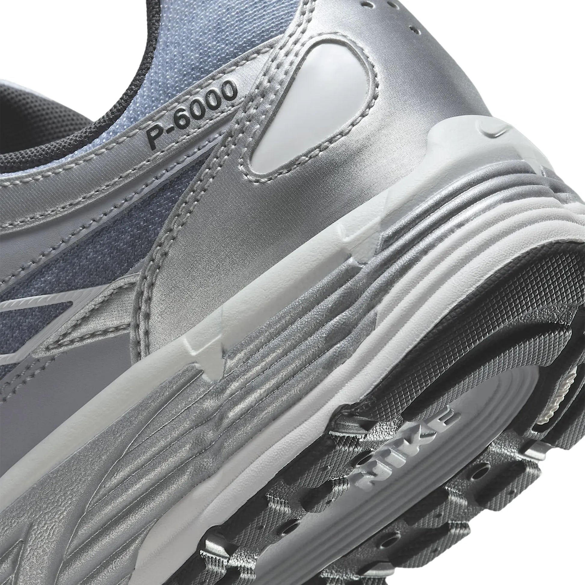 Nike P-6000 Metallic Silver Summit Wolf Grey
