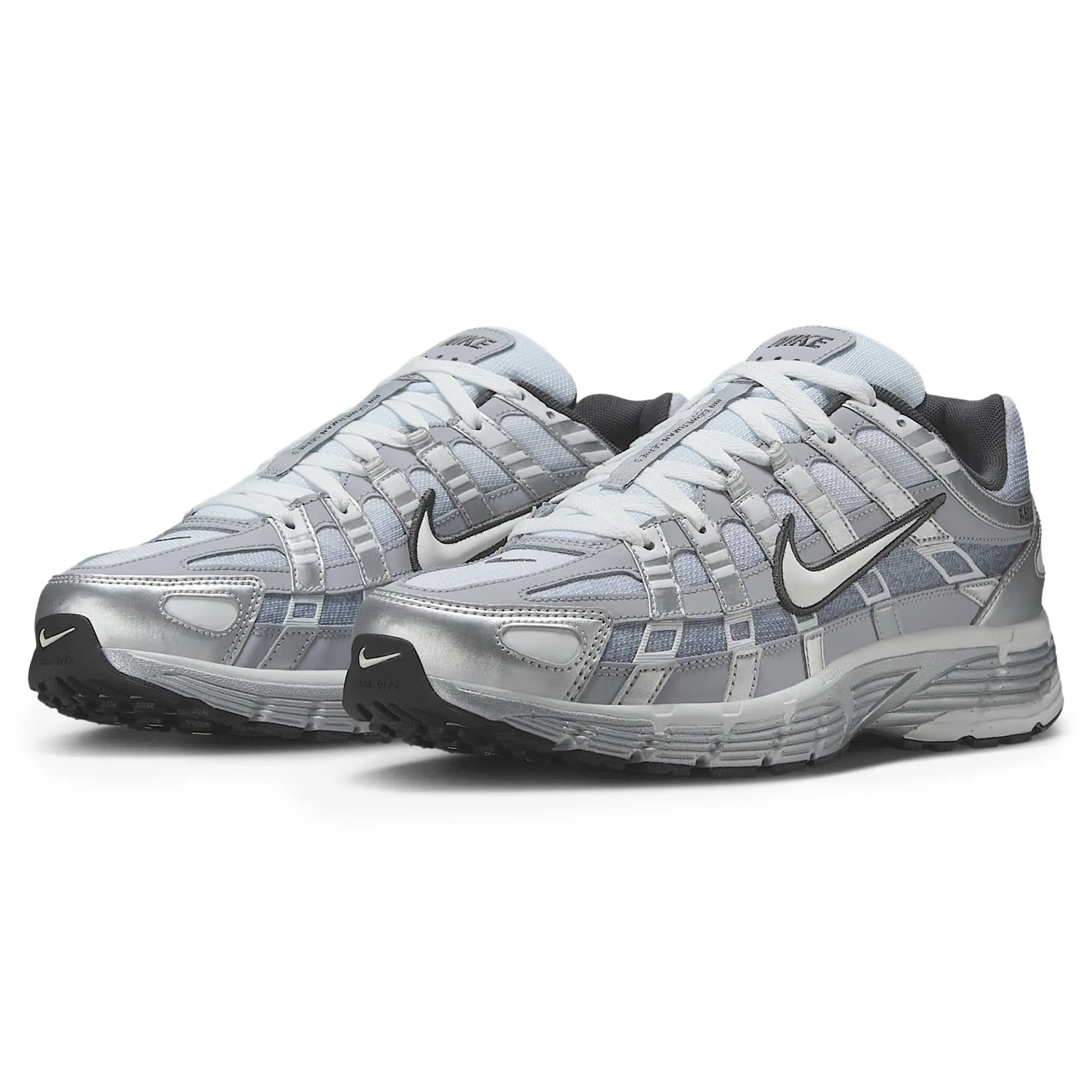 Nike P-6000 Metallic Silver Summit Wolf Grey