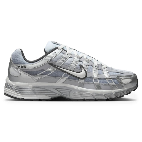 Nike P-6000 Metallic Silver Summit Wolf Grey