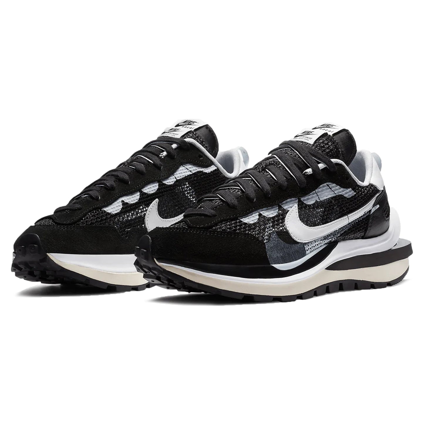 Nike x Sacai Vaporwaffle Black White