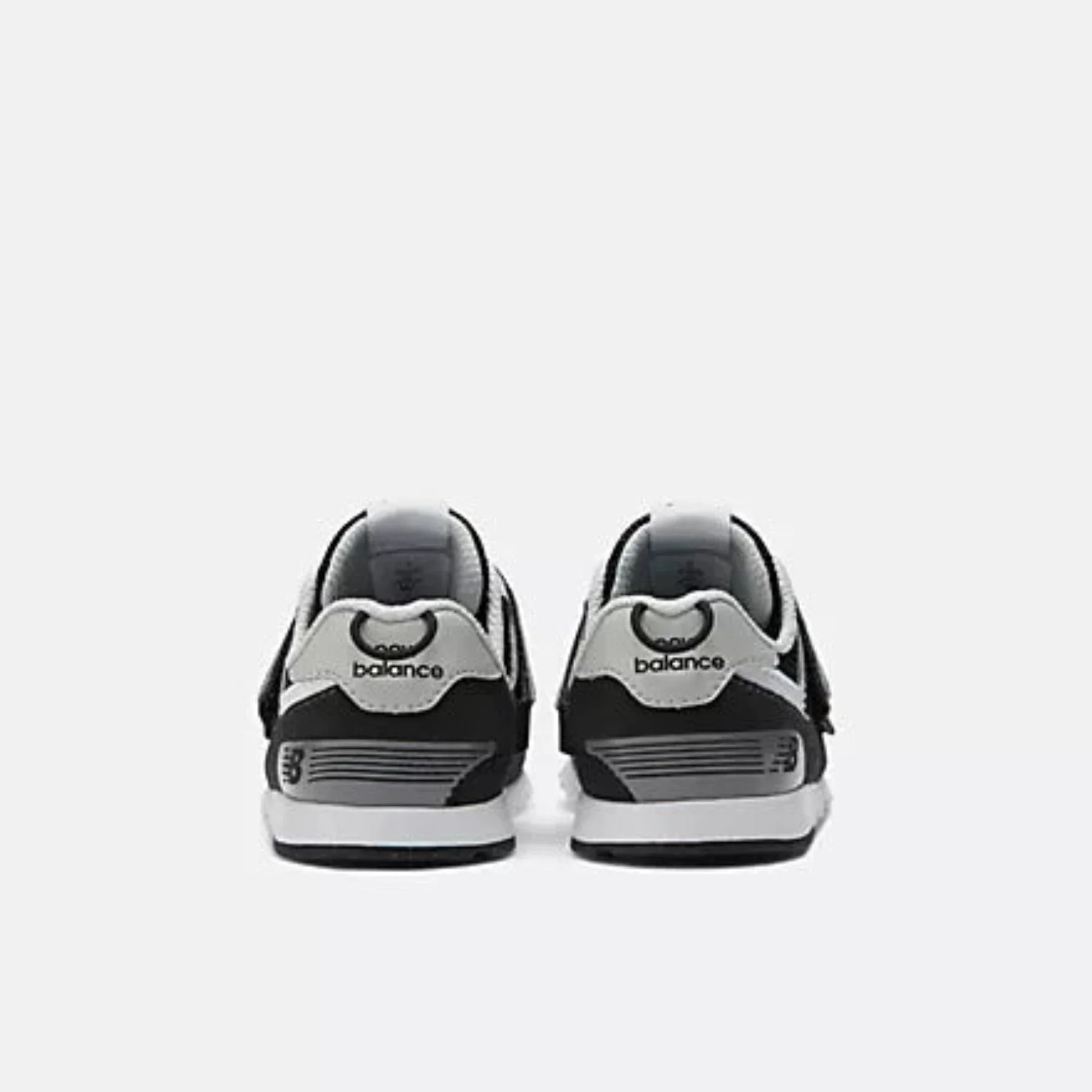 Baby/Toddlers New Balance 574 NEW-B Hook & Loop "Black White"