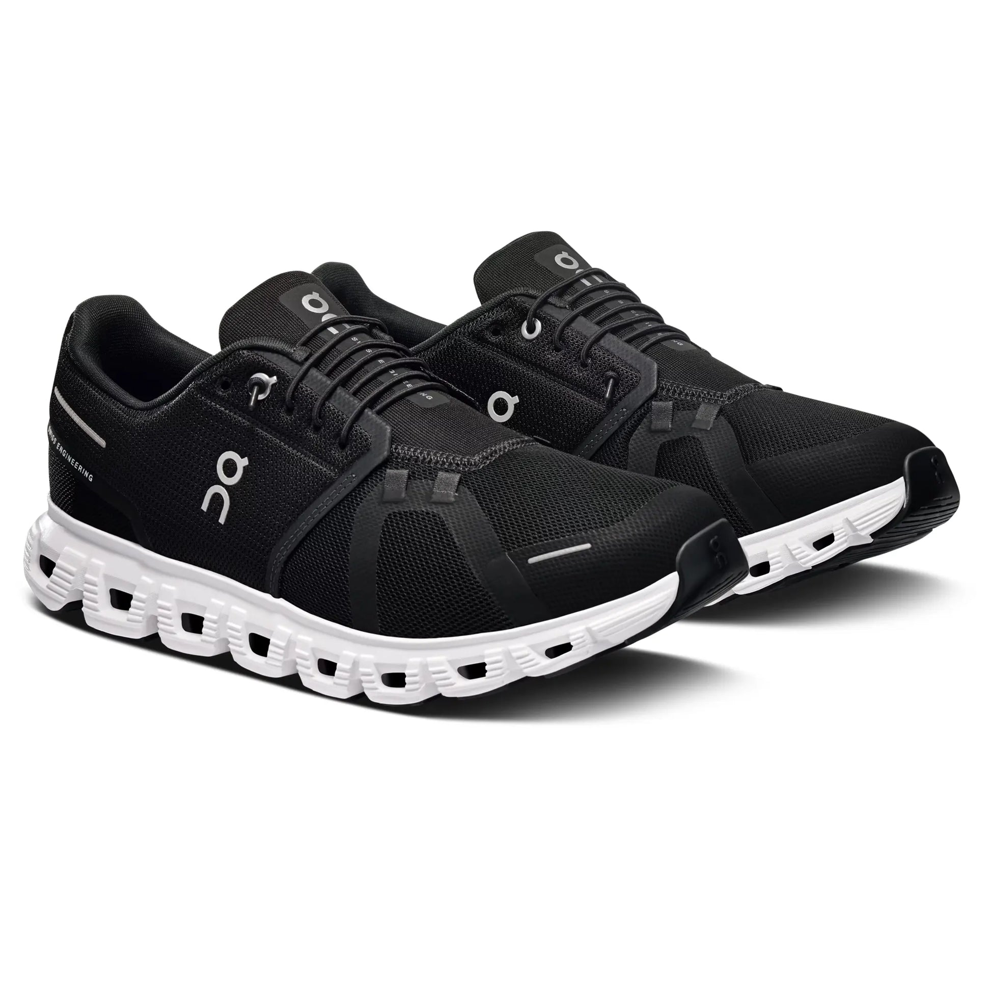 On Running Cloud 6 Black White (W)