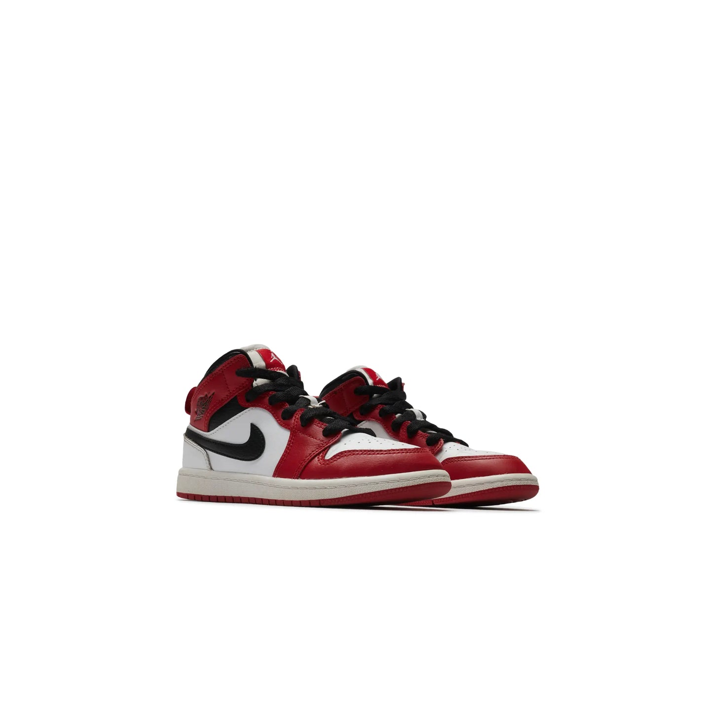 Preloved - Air Jordan 1 Mid Chicago White Heel (PS)