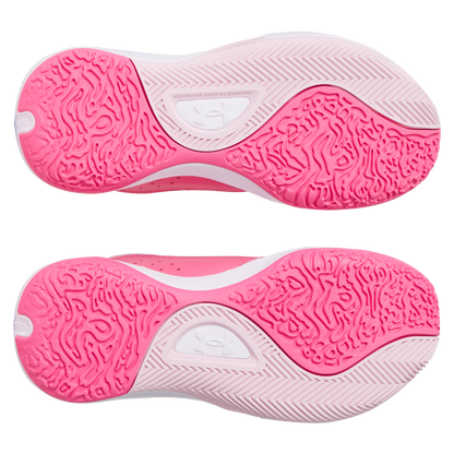 Big Kids' Under Armour Lockdown 7 Basketball Shoes "Pink"