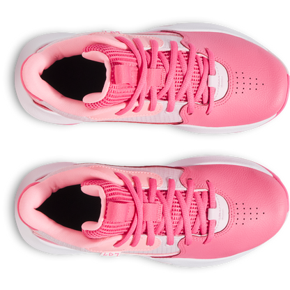 Big Kids' Under Armour Lockdown 7 Basketball Shoes "Pink"
