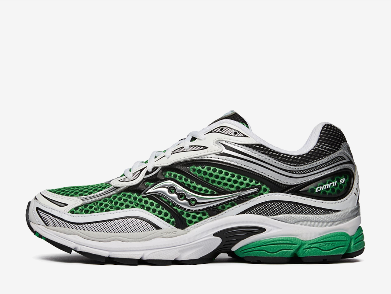 Saucony ProGrid Omni 9 Green Silver