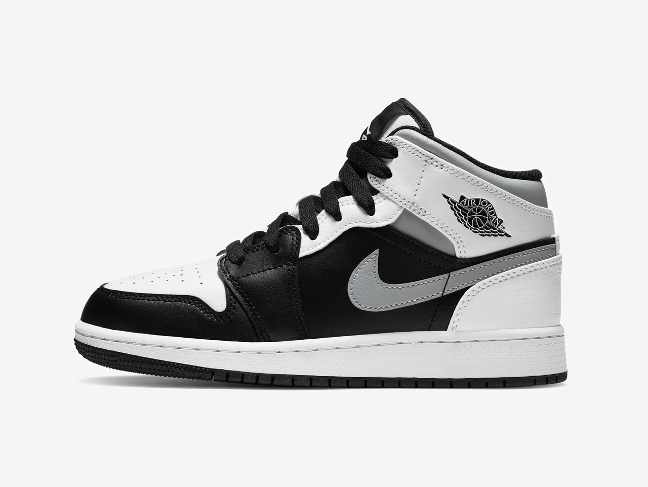 Air Jordan 1 Mid White Shadow