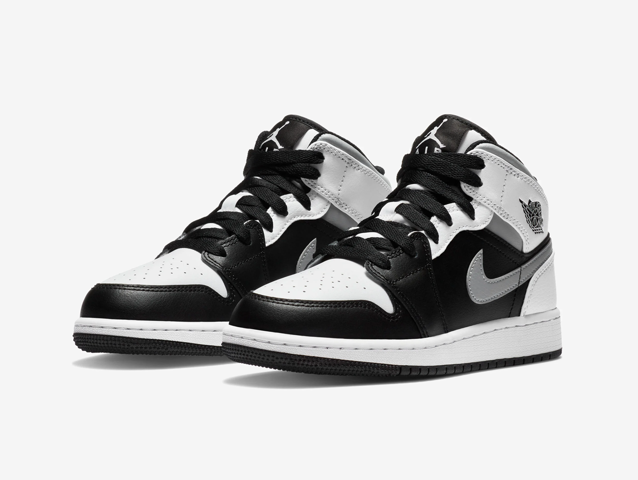 Air Jordan 1 Mid White Shadow