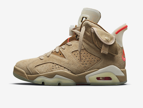 Air Jordan 6 Travis Scott British Khaki