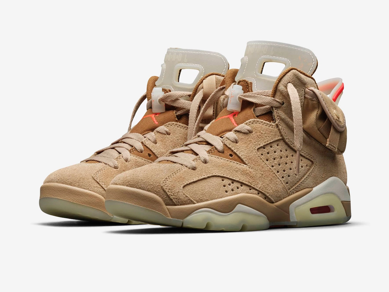 Air Jordan 6 Travis Scott British Khaki