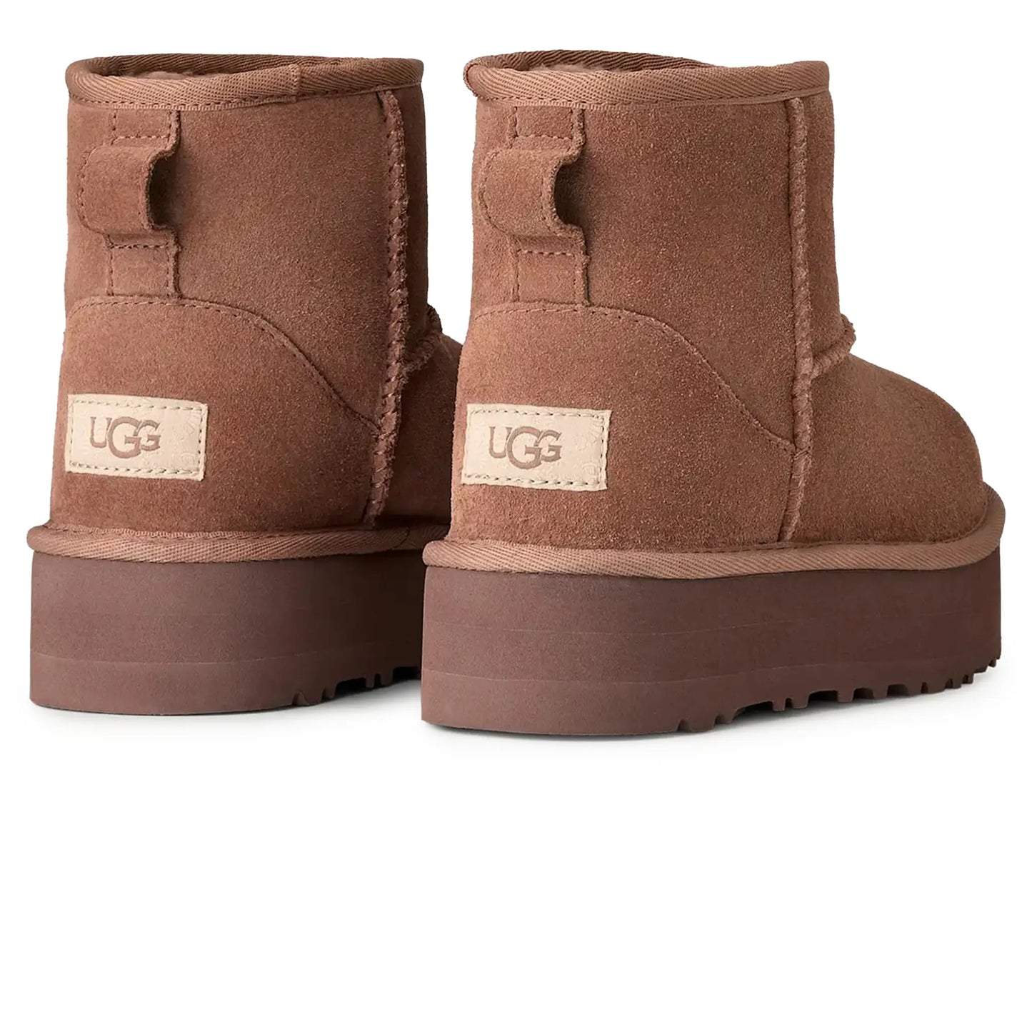 UGG Classic Mini Platform Girls Brown Boots