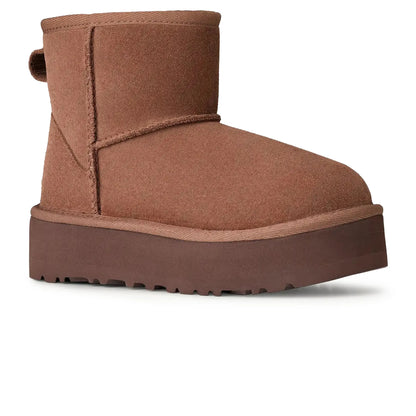 UGG Classic Mini Platform Girls Brown Boots