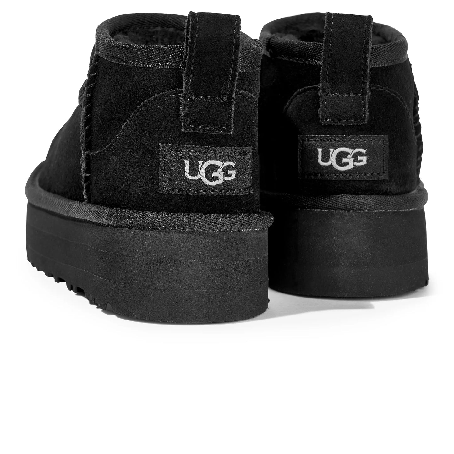 UGG Classic Ultra Mini Platform Girls Black Boots