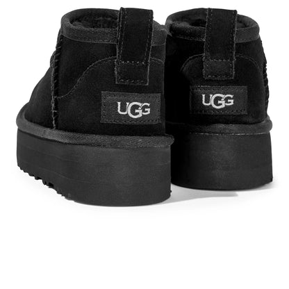 UGG Classic Ultra Mini Platform Girls Black Boots