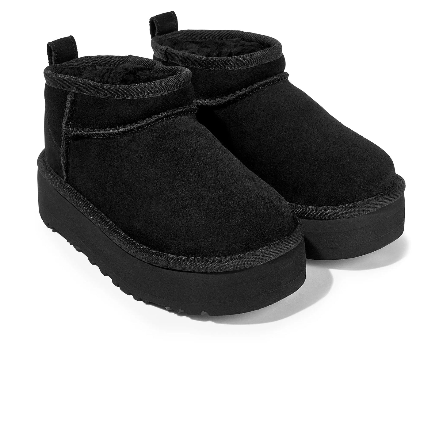 UGG Classic Ultra Mini Platform Girls Black Boots