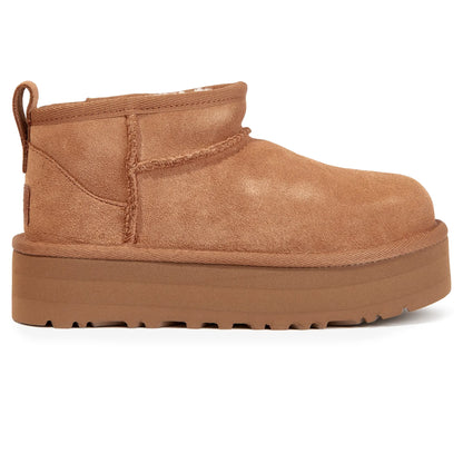 UGG Classic Ultra Mini Platform Girls Brown Boots