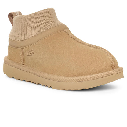 UGG Classic Ultra Stretch Cuff Kids Beige Boots