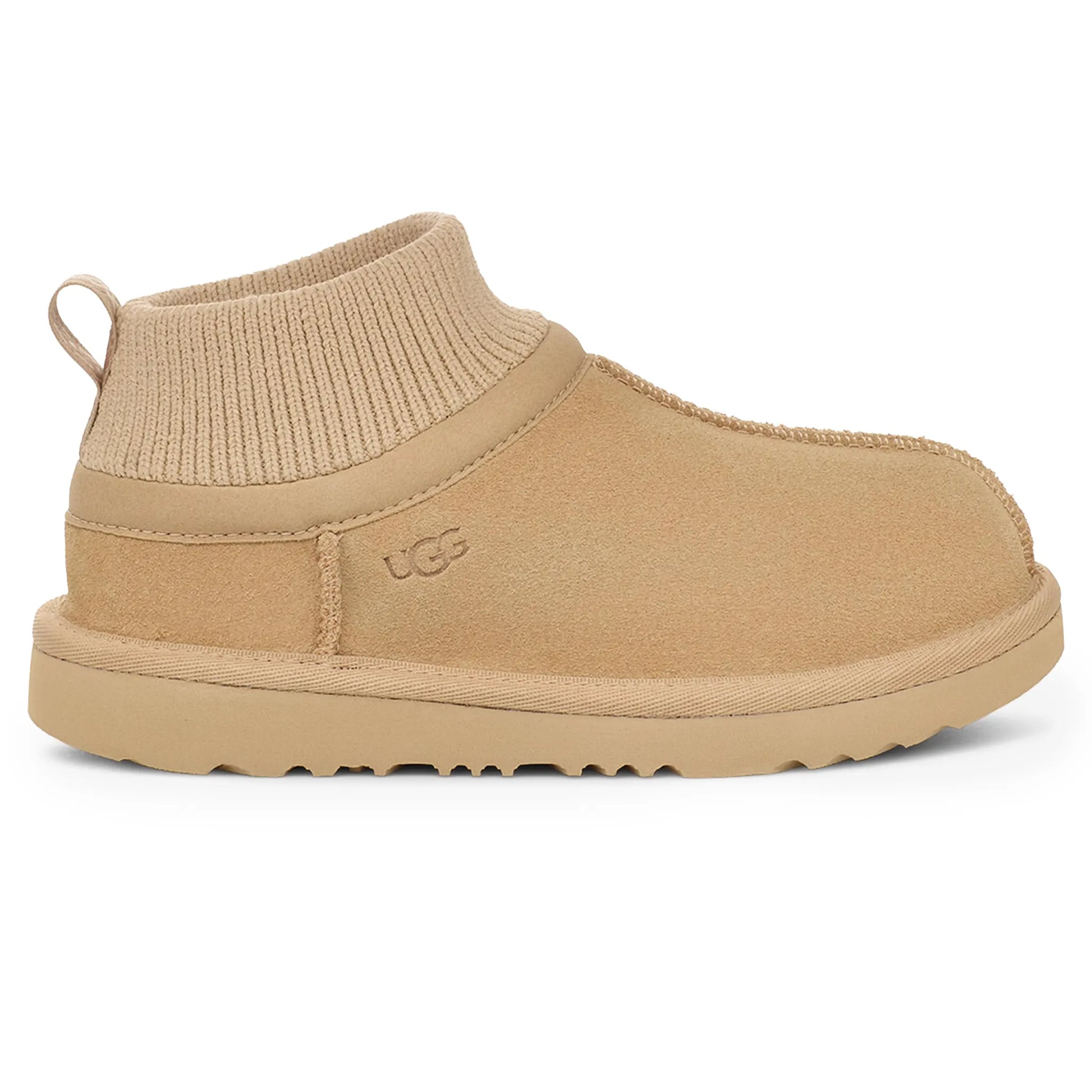 UGG Classic Ultra Stretch Cuff Kids Beige Boots