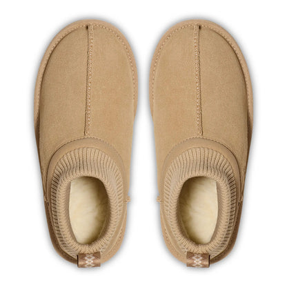 UGG Classic Ultra Stretch Cuff Kids Beige Boots