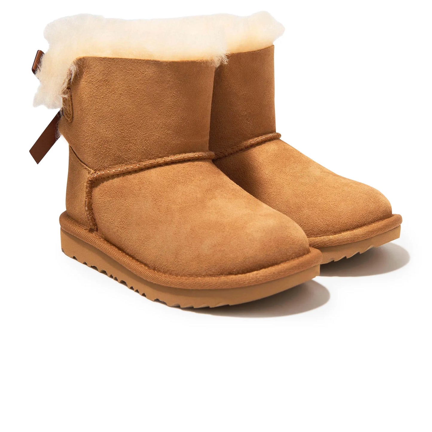 UGG Mini Bailey Bow II Girls Brown Boots
