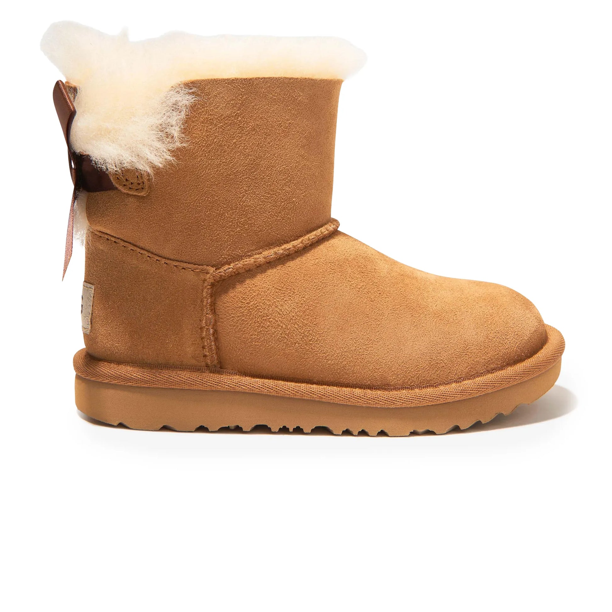 UGG Mini Bailey Bow II Girls Brown Boots