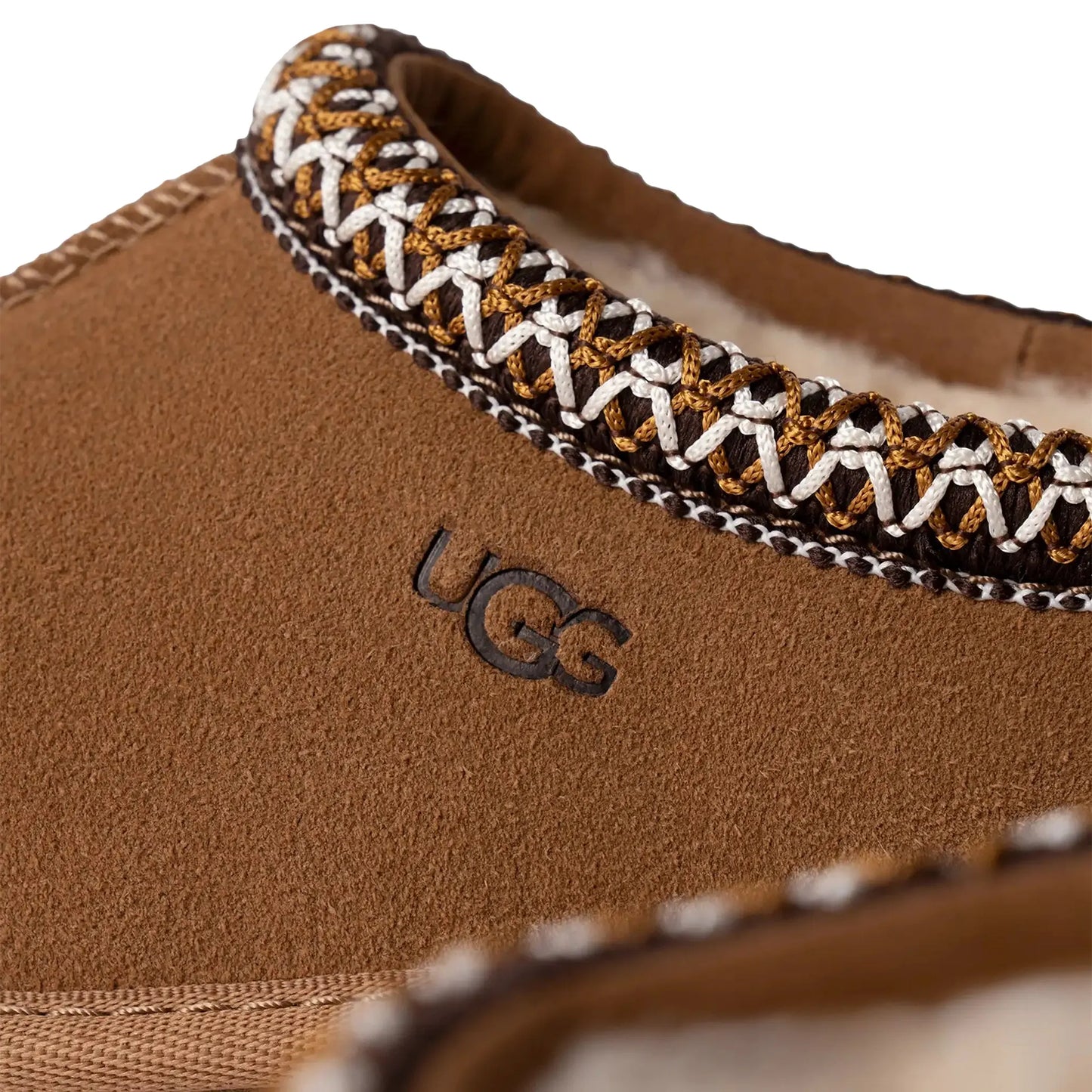 UGG Tasman II Kids Suede Chestnut Slippers