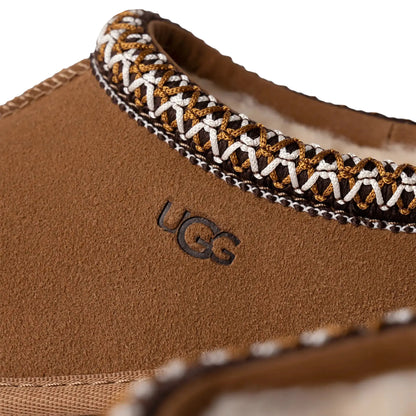 UGG Tasman II Kids Suede Chestnut Slippers