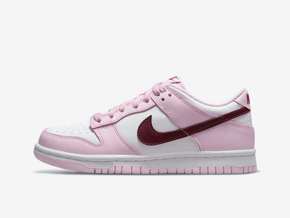 Nike Dunk Low Pink Foam Red White (GS)