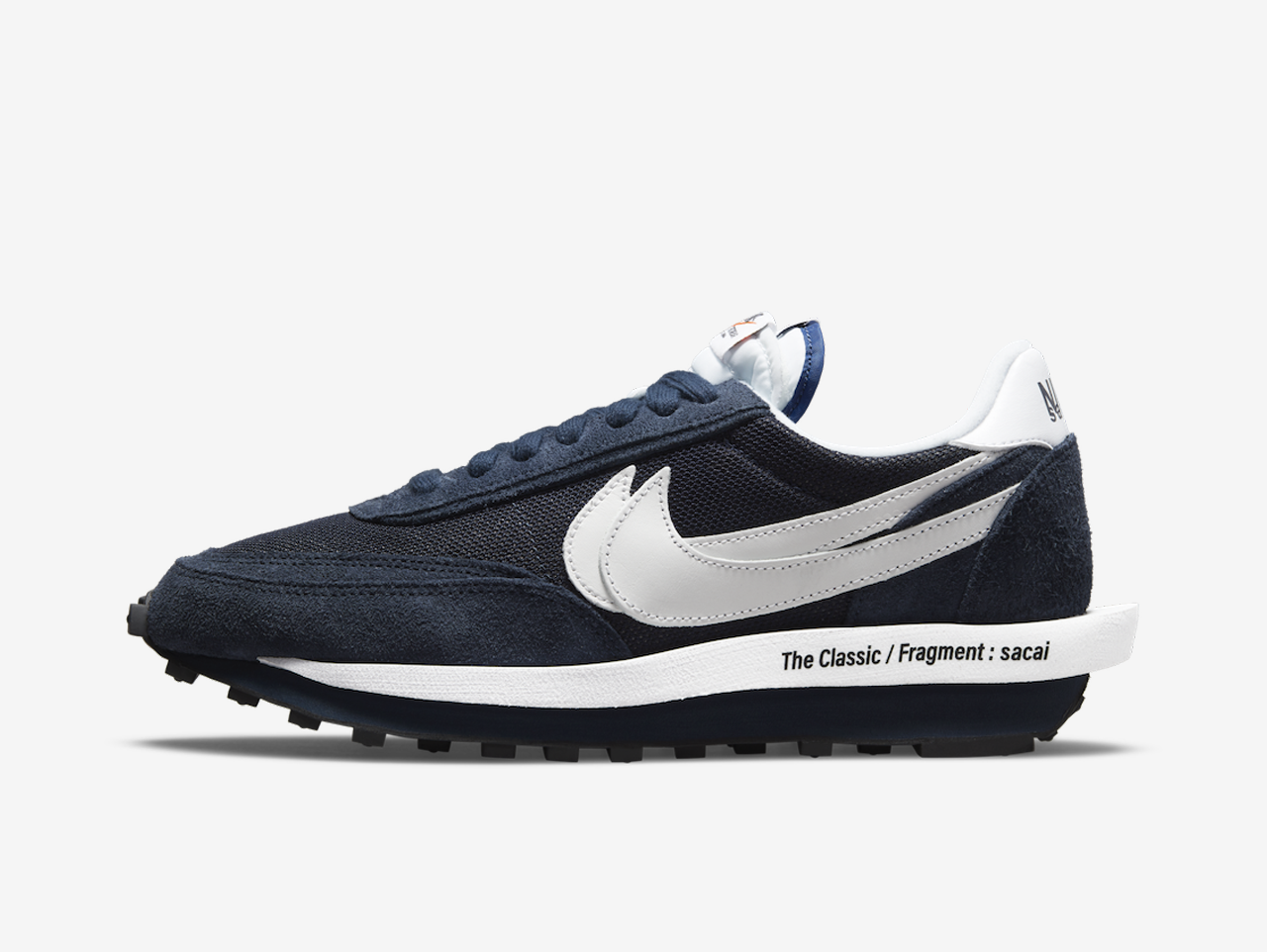 Fragment x Sacai x Nike LD Waffle Blue Void