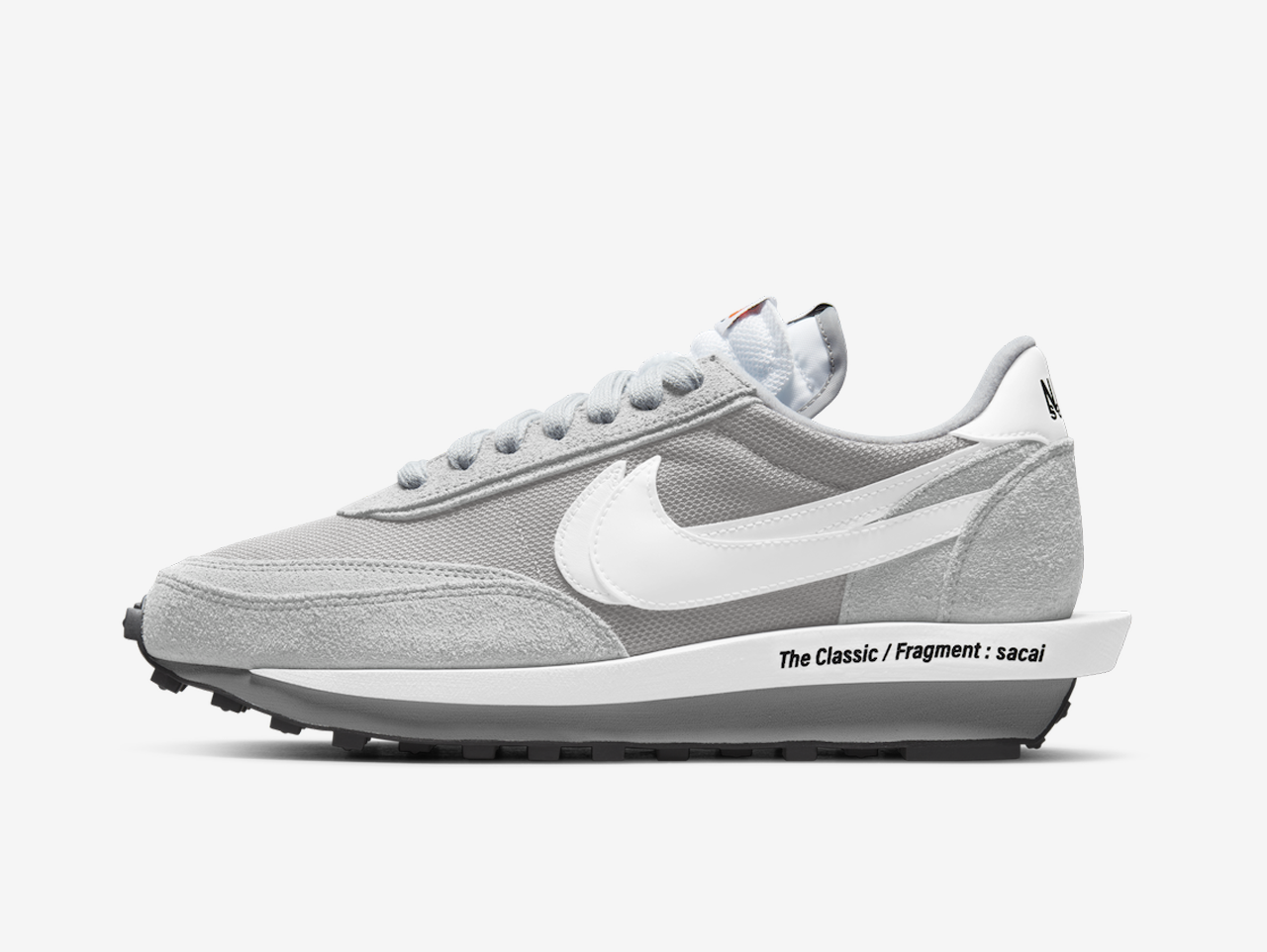 Fragment x Sacai x Nike LD Waffle Grey White