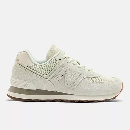 Women's New Balance 574 "Sea Salt Hairy Suede'