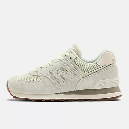 Women's New Balance 574 "Sea Salt Hairy Suede'