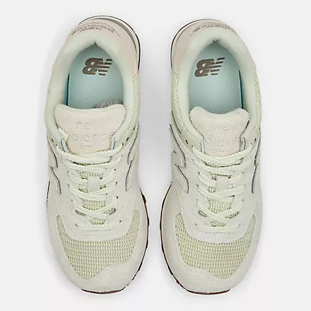 Women's New Balance 574 "Sea Salt Hairy Suede'
